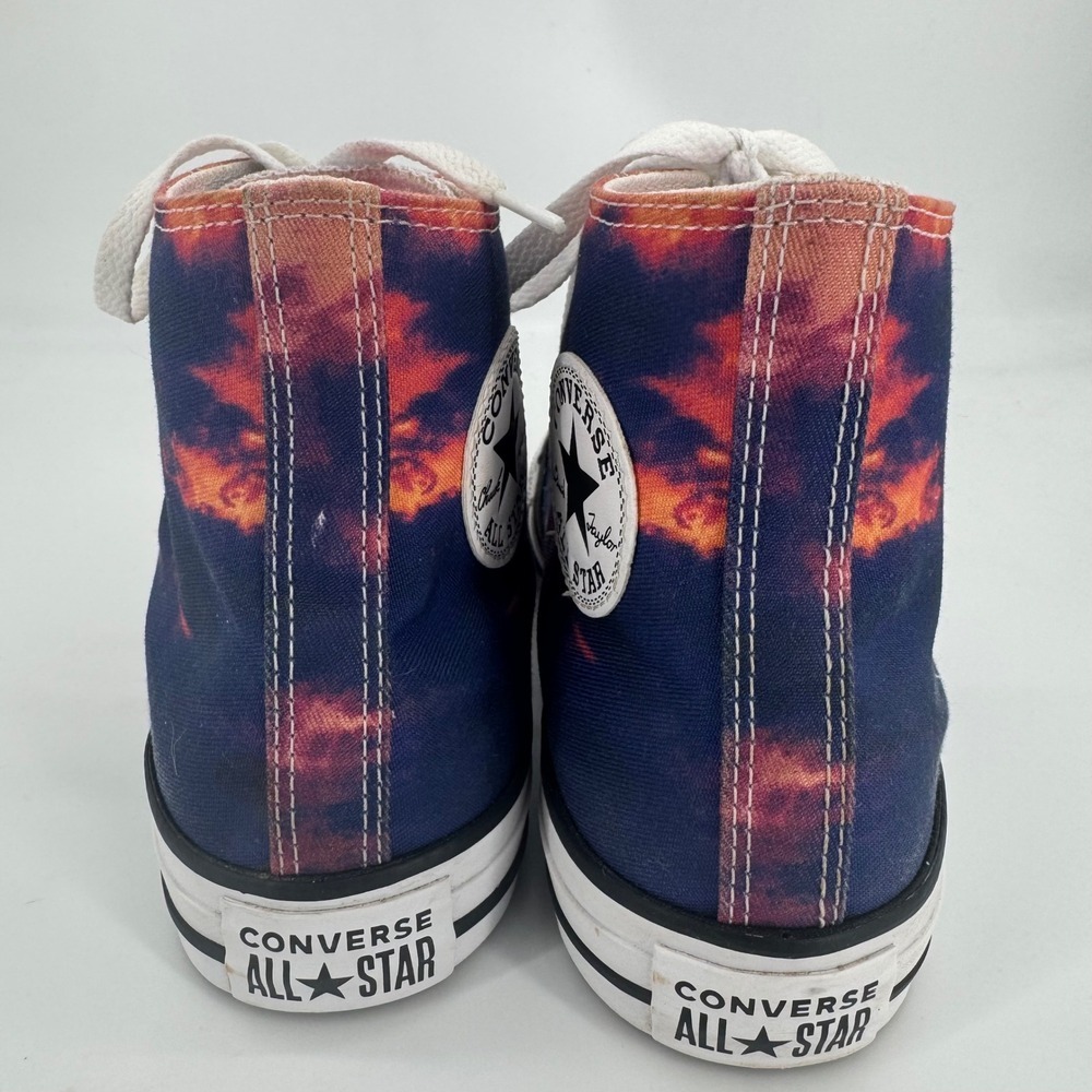 Converse Chuck Taylor All Star High Top Sunset Cloud Print Sneakers 569772F 10W - Picture 7 of 8